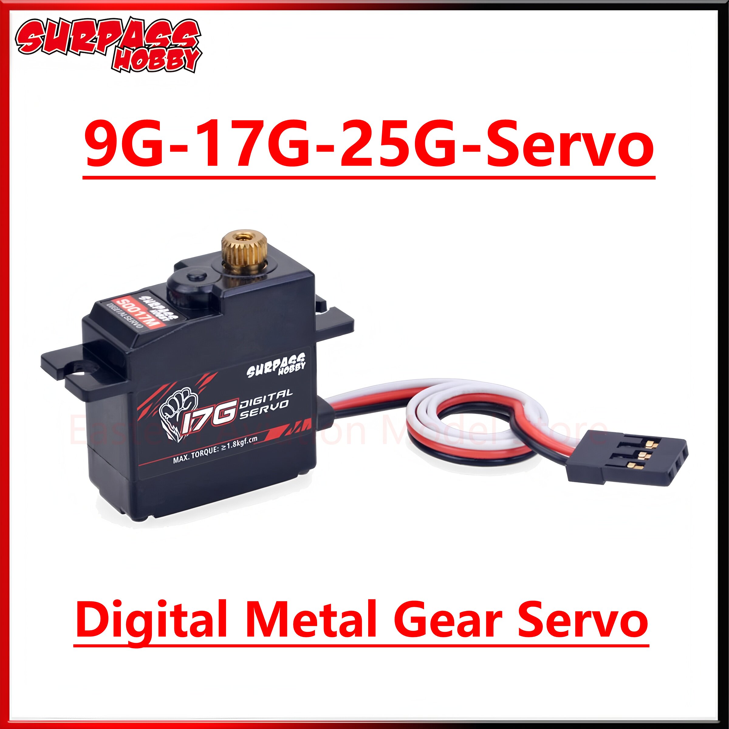 Rc Hobby Online - Surpass hobby s009m 9g s0017m 17g