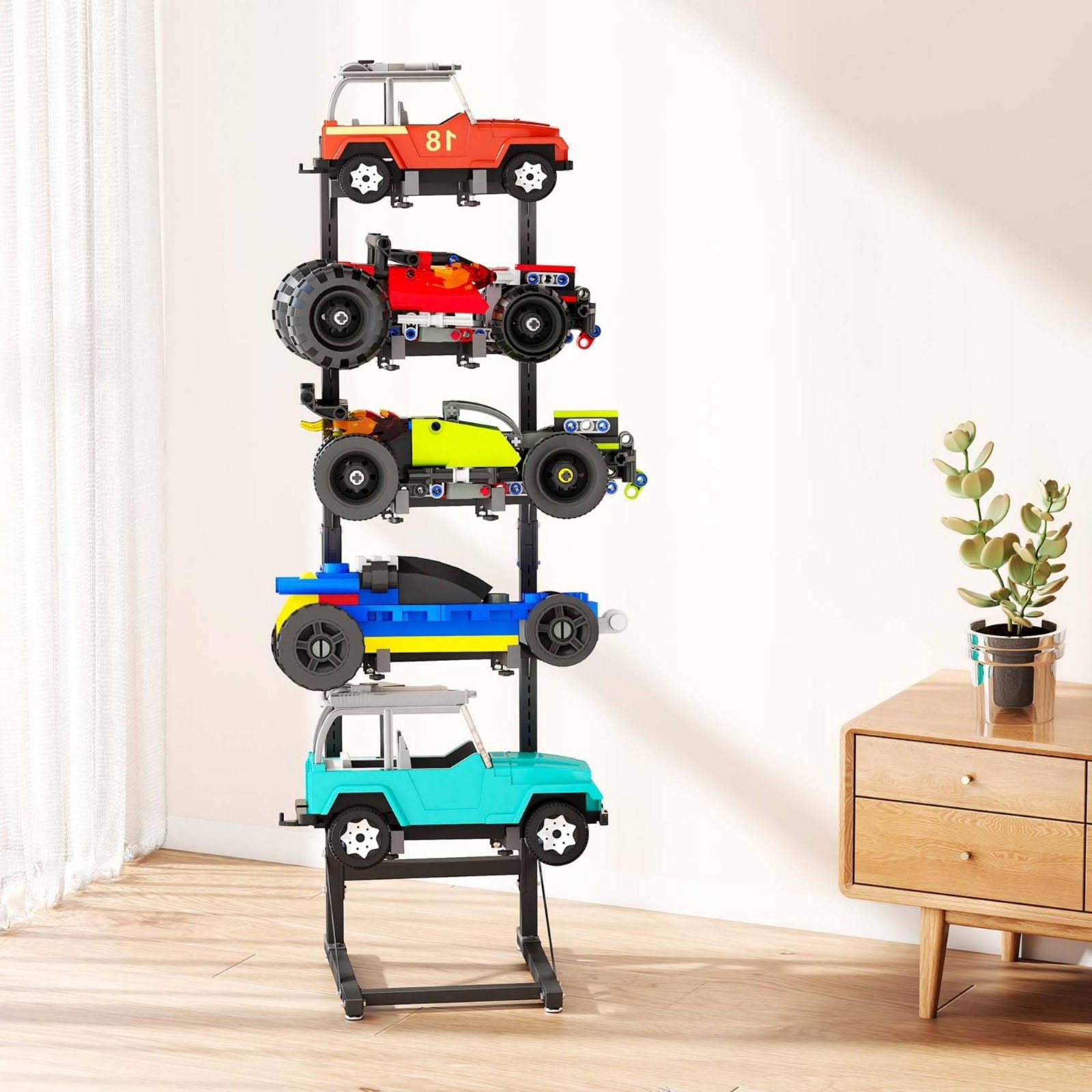 Rc Hobby Garage - Suporte para Carros RC com Múltiplos