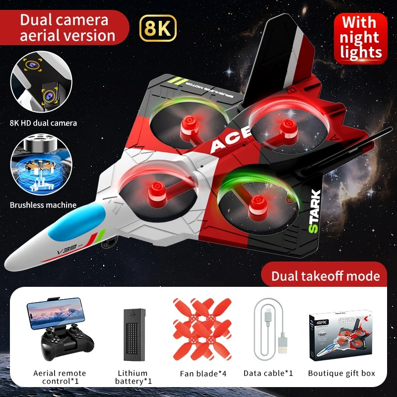 Rc Hobby Jet - Avião de Controle Remoto com Câmera