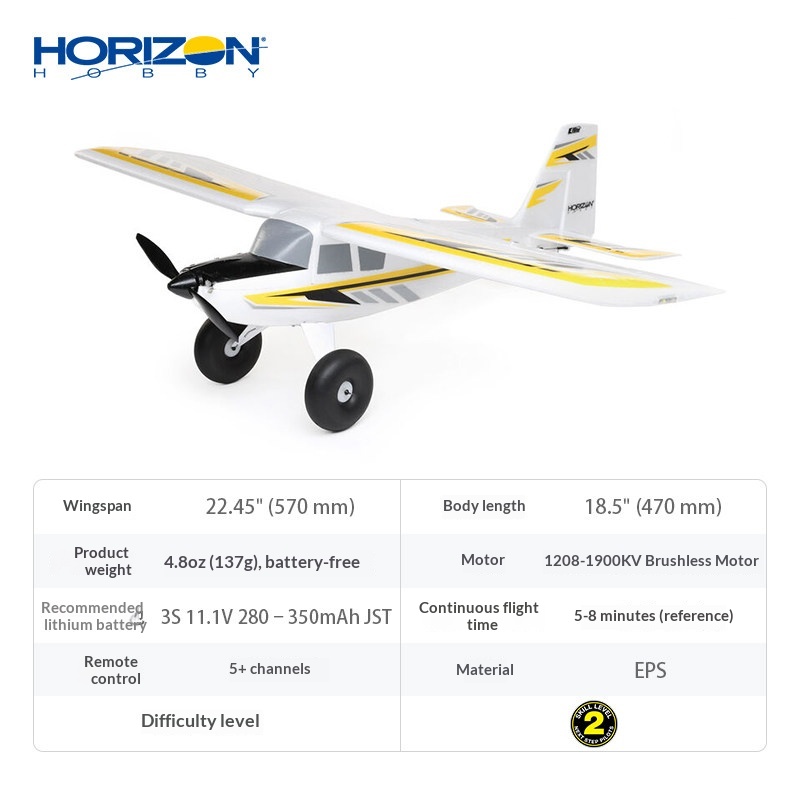 Avião RC Horizon Hobby UMX Tim - Rc Hobby Land avaliação e preço
