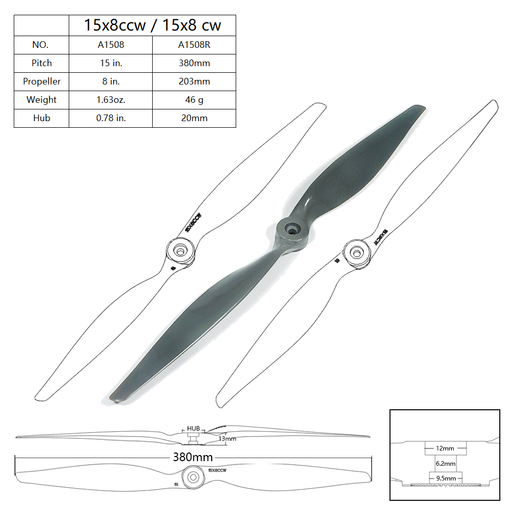 Aerc 5 peças de lâmina de héli - Rc Hobby Direct avaliação e preço