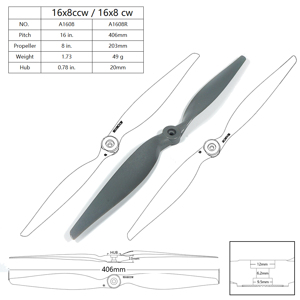 Aerc 5 peças de lâmina de héli - Rc Hobby Direct avaliação e preço
