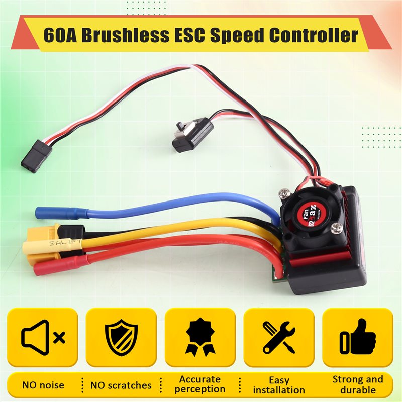 Controlador de velocidade ESC  - Brushless Motor 3650 avaliação e preço