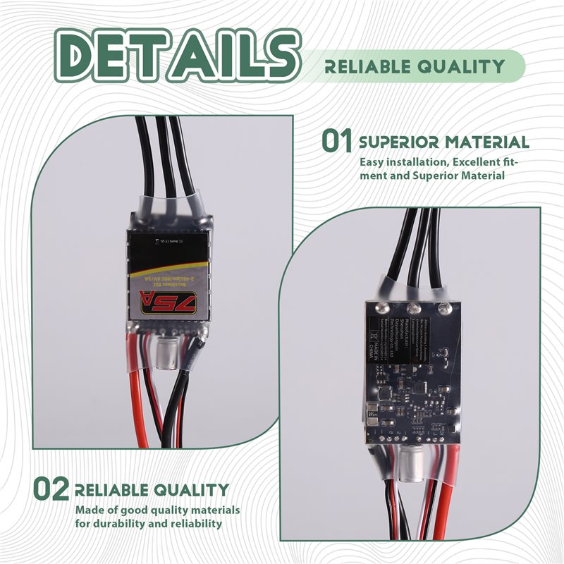 Controlador Eletrônico de Velo - Brushless Motor 3650 avaliação e preço
