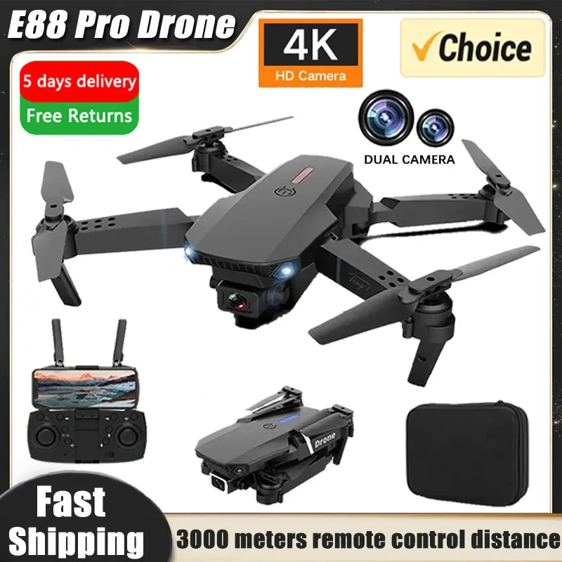 Novo e88pro rc drone 4k profes - Rc Hobby Wholesale avaliação e preço