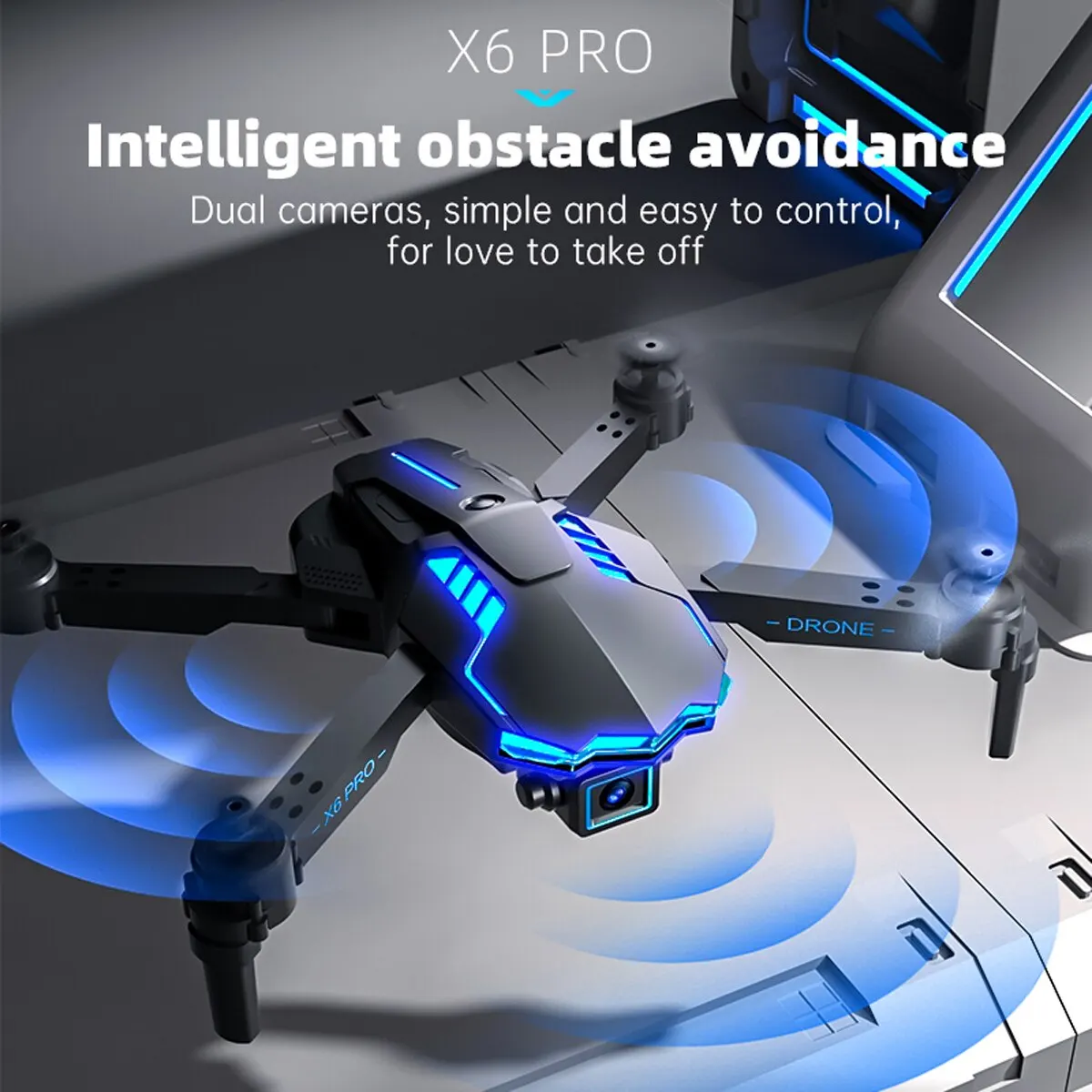 Drone KBDFA X6 PRO com câmera  - Rc Hobby Wholesale avaliação e preço