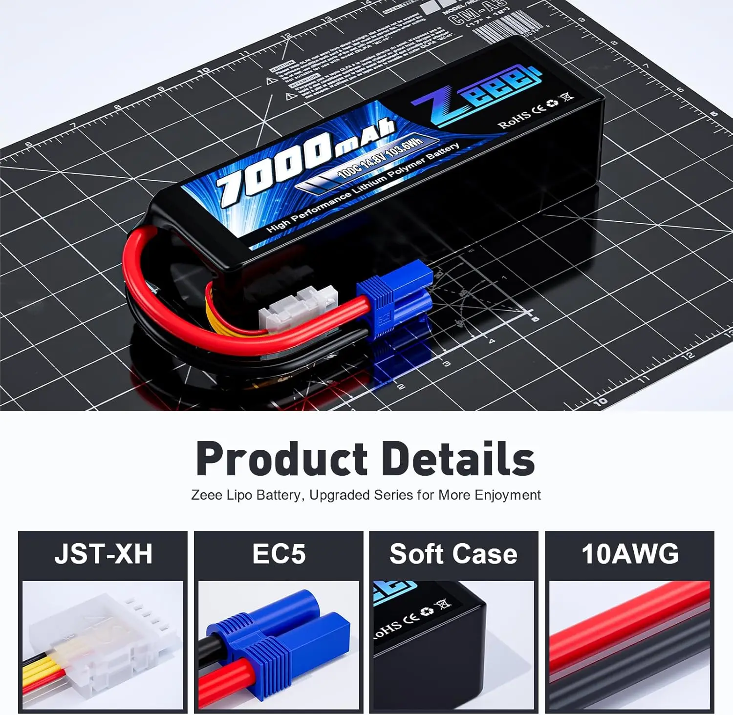 Zeee 4S 7000mAh FPV Drone Lipo - Rc Hobby Land avaliação e preço
