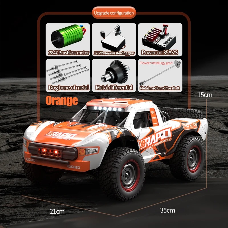 Jjrc q130 1:16 70 km/h 4wd rc  - Rc Hobby Grade Cars avaliação e preço