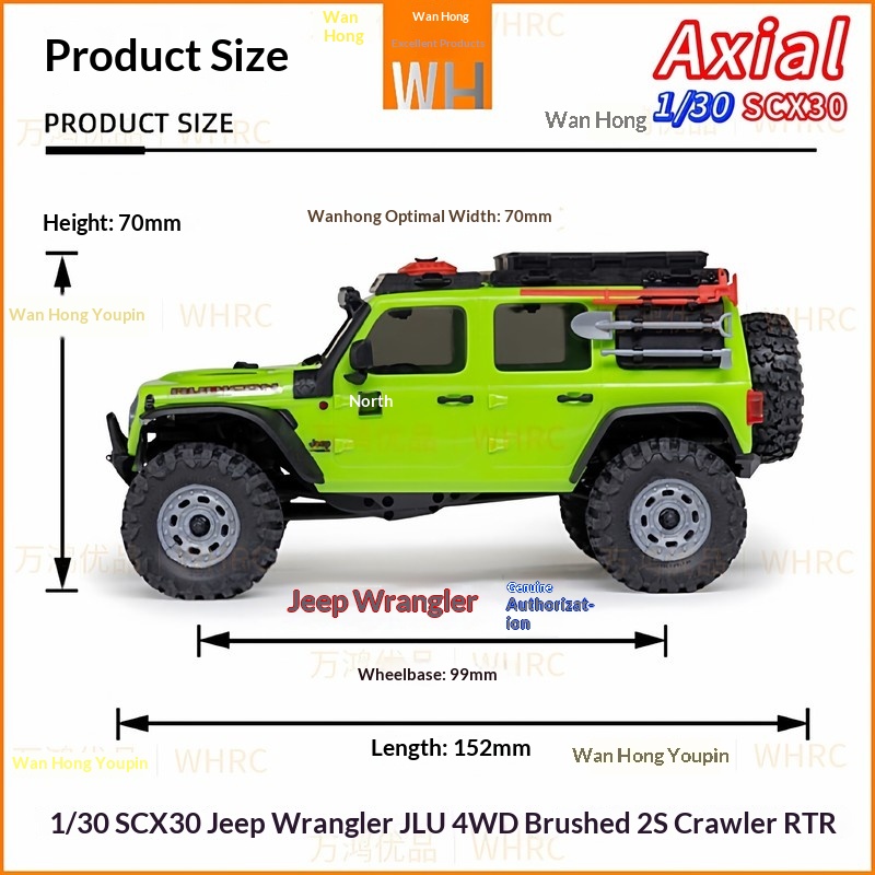 Axial 1/30 SCX30 Jeep Wrangler - Rc Hobby Jeep Wrangler avaliação e preço