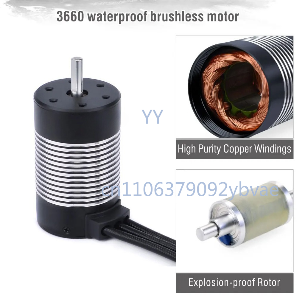 Motor sem escova à prova d'águ - Brushless Motor 3650 avaliação e preço