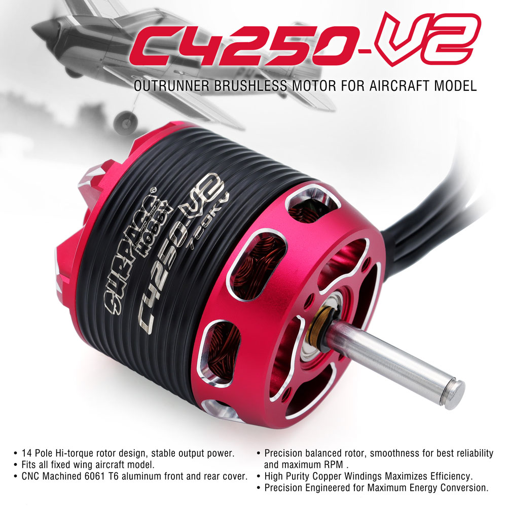 Supera hobby c4240 750kv/850kv - Rc Hobby Online avaliação e preço