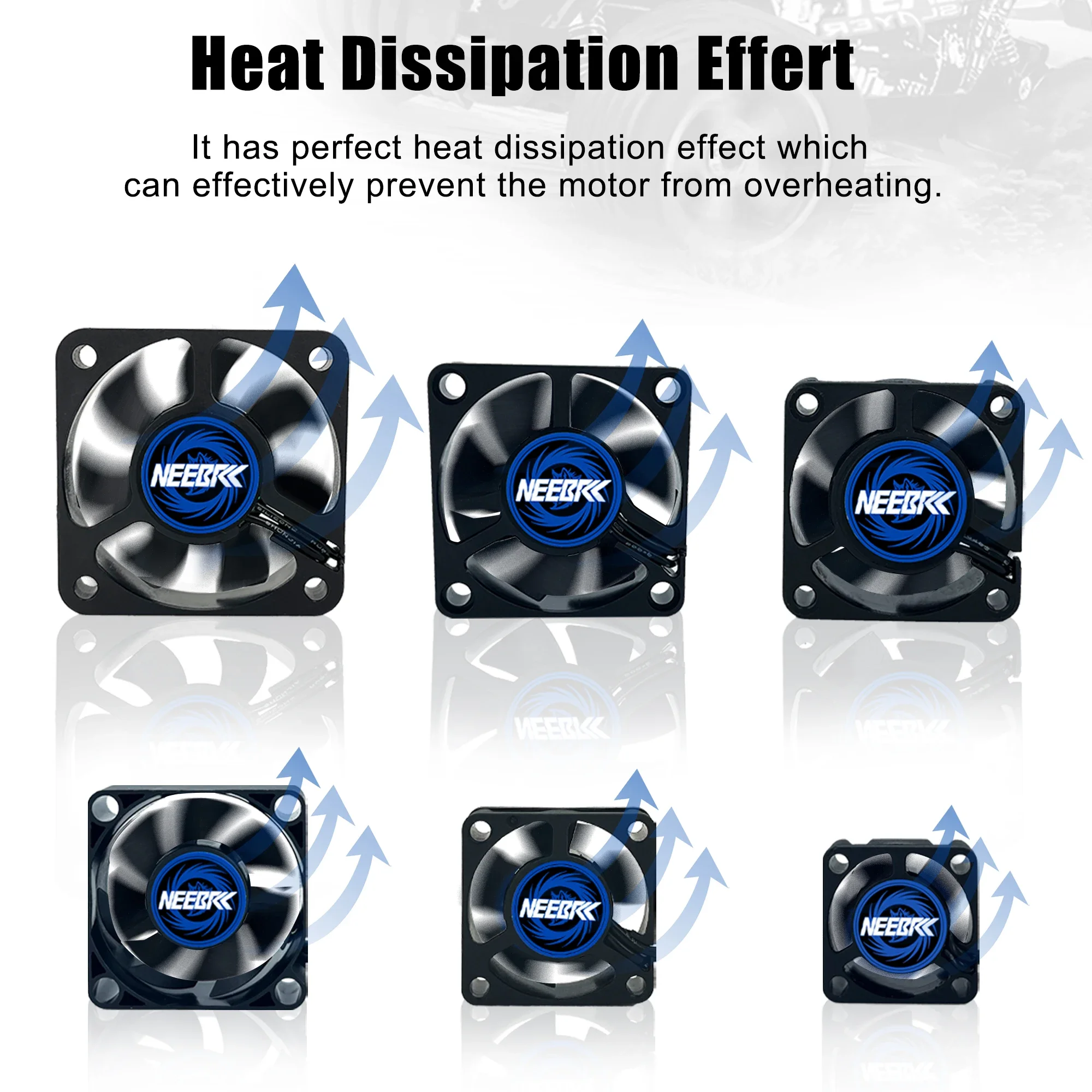 Neebrc ventilador de refrigera - Brushless Motor 3650 avaliação e preço