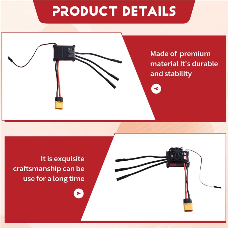 Controlador eletrônico de velo - Brushless Motor 3650 avaliação e preço